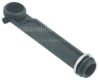 Wash arm L 170mm nozzles 1 thread 3/4"