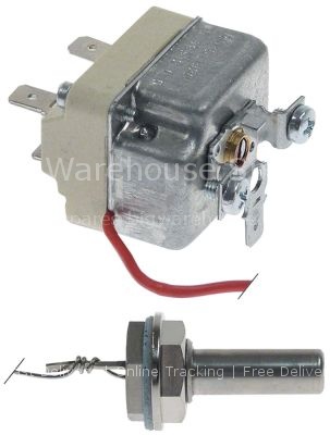 Safety thermostat t.max. 60°C 1-pole 15A probe ø 11mm probe L 46