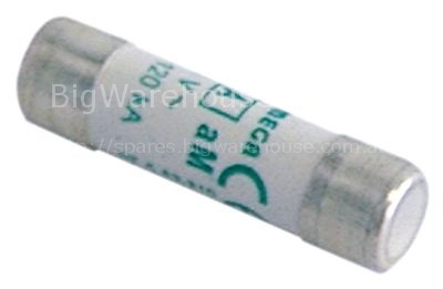 Fine fuse size ø10x38mm 32A slow-acting rated 400V type aM Qty 1