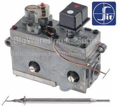 Gas thermostat without accessories SIT type MINISIT 710 t.max. 1