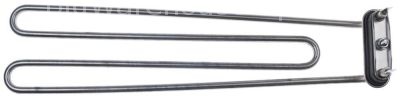Heating element 2500W 230V heating circuits 1 flange 70x18mm L 3