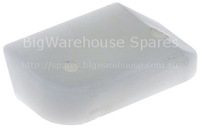 Guide L 51,5mm W 24mm H 12mm hole ø 4mm