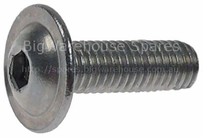 Side bolts thread M5 L 15mm Qty 1 pcs intake hexagonal