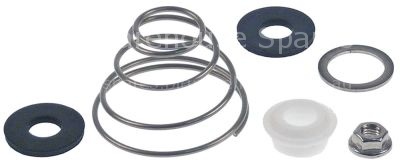 Engine shaft gasket ø 18mm hole ø 8mm Mini series Qty 1 pcs