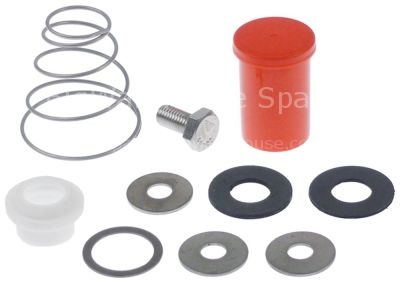 Shaft sealing set for hot air motors