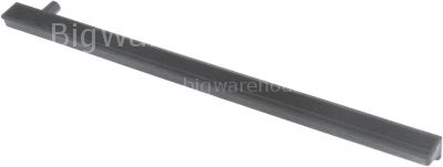 Drip rail L 500mm plastic W 30mm