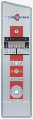 Control panel model OES/OGS CONVOTHERM series P3 H 600mm W 160mm