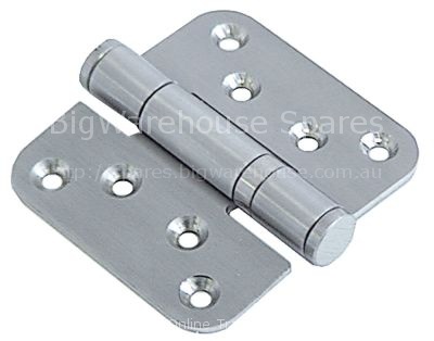 Hinge L 90mm W 85mm H 16mm mounting distance mm mounting distanc