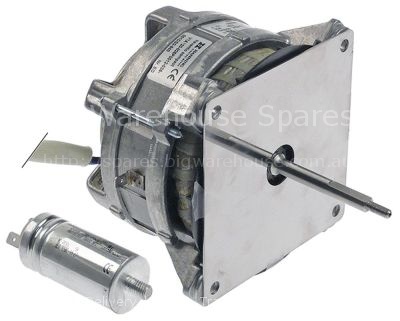 Fan motor 230V 1 phase 50/60Hz 0,12kW 2800/3400rpm L1 86mm L2 56