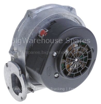 Radial fan 230V voltage AC 50Hz 100W H1 170mm L1 175mm D1 ø 50mm