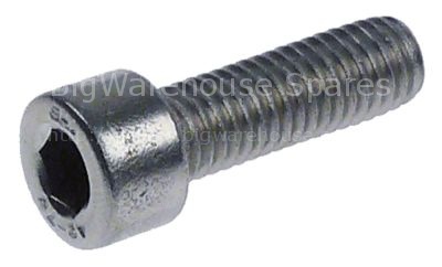 Cylinder head bolt thread M8 thread L 25mm WS 6 SS Qty 20 pcs DI