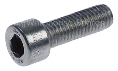 Cylinder head bolt thread M8 thread L 25mm WS 6 SS Qty 20 pcs DI