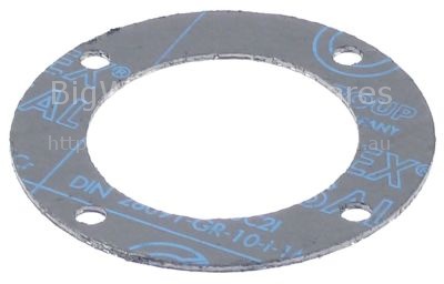 Gasket graphite ED ø 82,5mm ID ø 52,5mm thickness 2mm