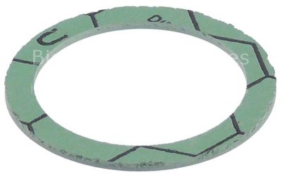 Gasket paper ED ø 54mm ID ø 42,5mm thickness 2mm Qty 1 pcs ø 1 1