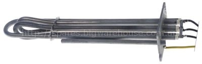 Heating element 6600W 230V heating circuits 3 L 275mm W 65mm H 3