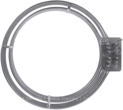 Heating element 33000W 230/400V heating circuits 6 ID ø 480mm ED