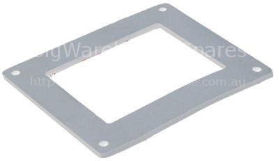 Gasket L 94mm W 78mm PTFE thickness 3mm for oven lamp