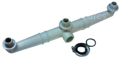 Wash distributor upper