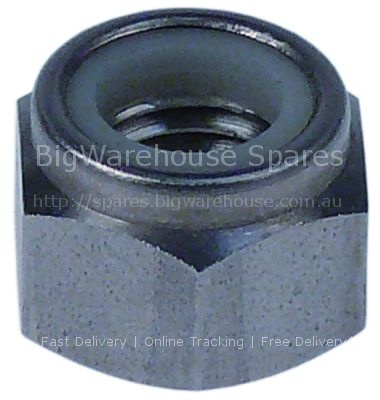 Nut thread M14 H 15,7mm SS WS 22 left-hand thread