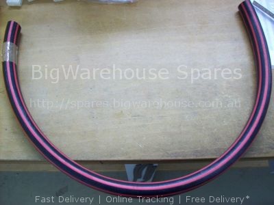 Hose ext. ø 35 D2 ø 25mm with fabric operating p. 20bar Qty supp