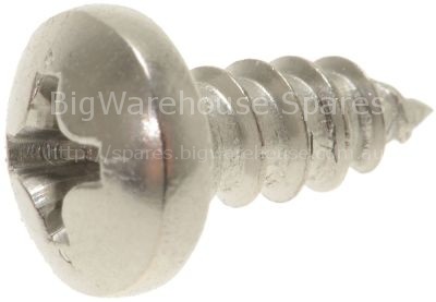 Screw SELF-TAPPING SCREW ø 3.9x9.5 mm