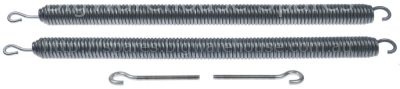 Tension spring kit ø 32mm total length 565mm for hood