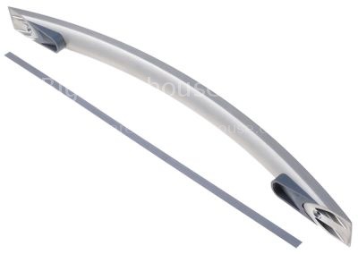 Pull handle L 564mm H 55mm mounting distance 480mm thread M5 for