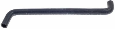 Formed hose ID ø 13,5mm hose ext. ø 20mm L 335mm Qty 1