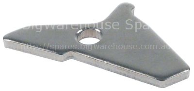 Mixer coupling for basket transport L 64mm W 35mm H 4mm