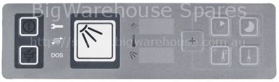 Keypad foil dishwasher GS202215302310315 L 180mm W 50mm