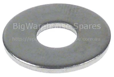 Plain washer ID ø 6,4mm ED ø 18mm thickness 1,5mm SS Qty 20 pcs