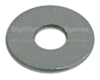 Plain washer ID ø 5,3mm ED ø 15mm thickness 1,5mm SS Qty 20 pcs
