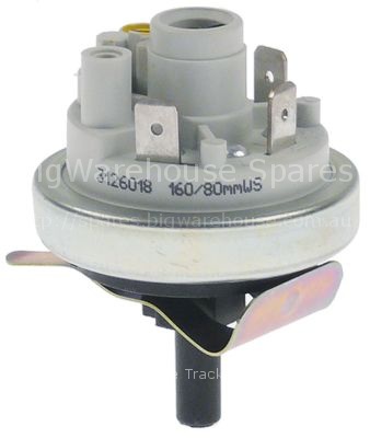 Pressure control pressure range 160/80mbar connection 6mm ø 45mm