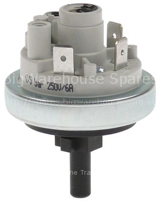 Pressure control pressure range 105/75mbar connection 6mm ø 45mm