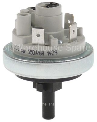 Pressure control pressure range 55/35mbar connection 6mm ø 45mm