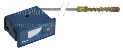 Thermometer mounting measurements 58x25.5mm 0 up to +85°C