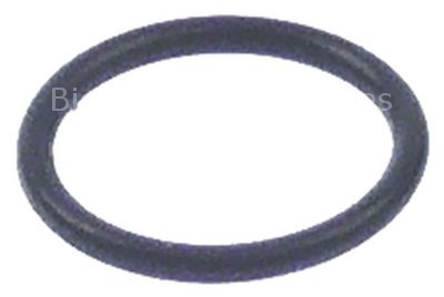 O-ring EPDM thickness 1mm ID ø 8mm Qty 1 pcs
