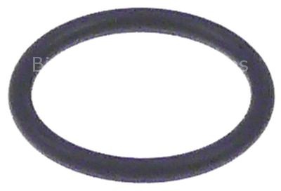 O-ring EPDM thickness 1,5mm ID ø 12mm Qty 1 pcs