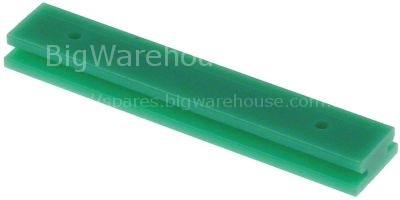 Guide for transport system L 100mm W 20mm H 9mm hole ø 3,5mm sui