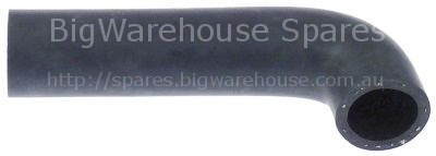 Formed hose end piece A ext. ø 47mm end piece A int. ø 36mm AD2