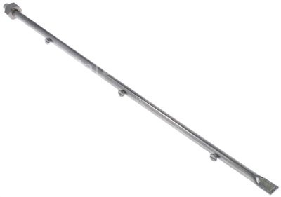 Rinse arm mounting pos. upper/lower L 590mm nozzles 3 complete w