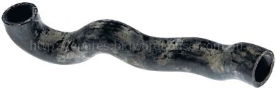 Formed hose ext. ø 50 ID ø 38mm L 370mm for drain