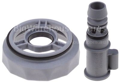 Screw connection for wash arm mounting pos. upper ø 62mm H 21mm
