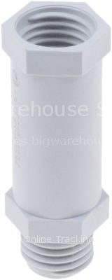 Extension for wash arm support ø 31mm L 96mm WS 32