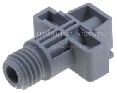 Screw for magnet holder plastic L 37mm W 28mm thread M12x1.75