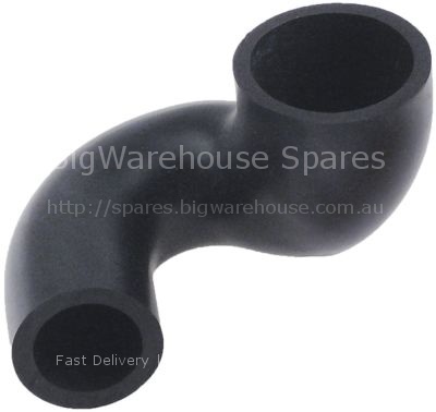 Formed hose hose ext. ø 32/42mm hose int. ø 24/36mm L 100mm inle