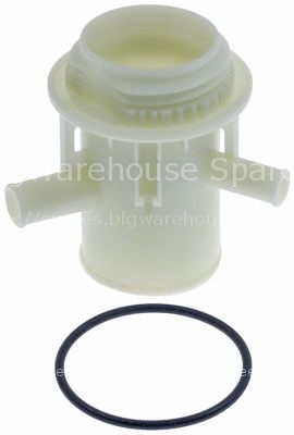 Wash arm support D1 ø 52mm D2 ø 15mm D3 ø 12mm