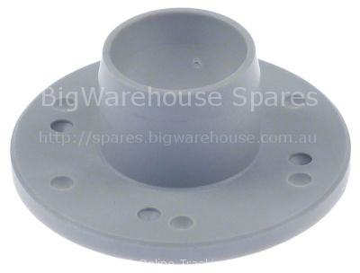 Base part ø 87mm ID ø 35mm H 34mm for overflow pipe