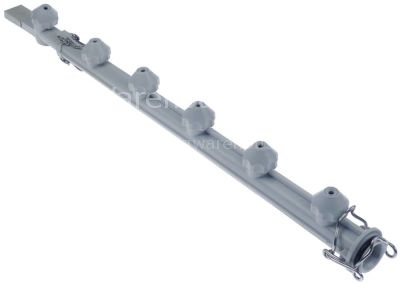 Wash arm mounting pos. centre L 570mm nozzles 6
