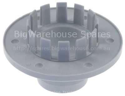 Drain fitting ED ø 87mm ID ø 35mm hose ø 40mm